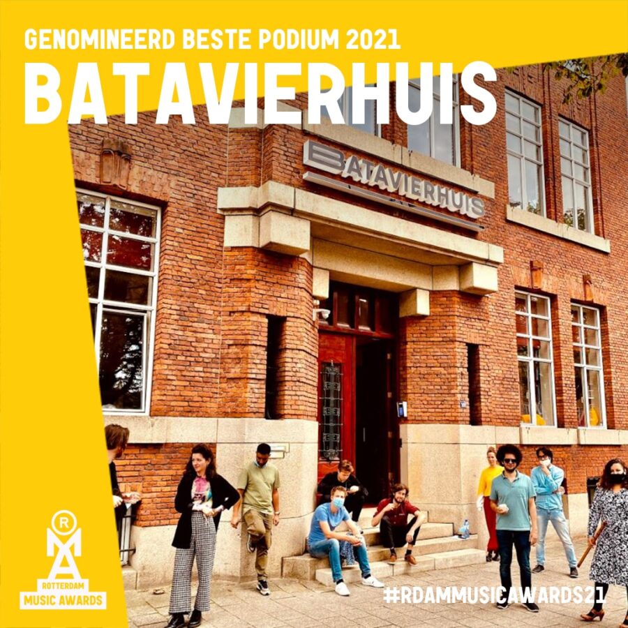 Batavierhuis genomineerd voor Rdam Music Awards 2021