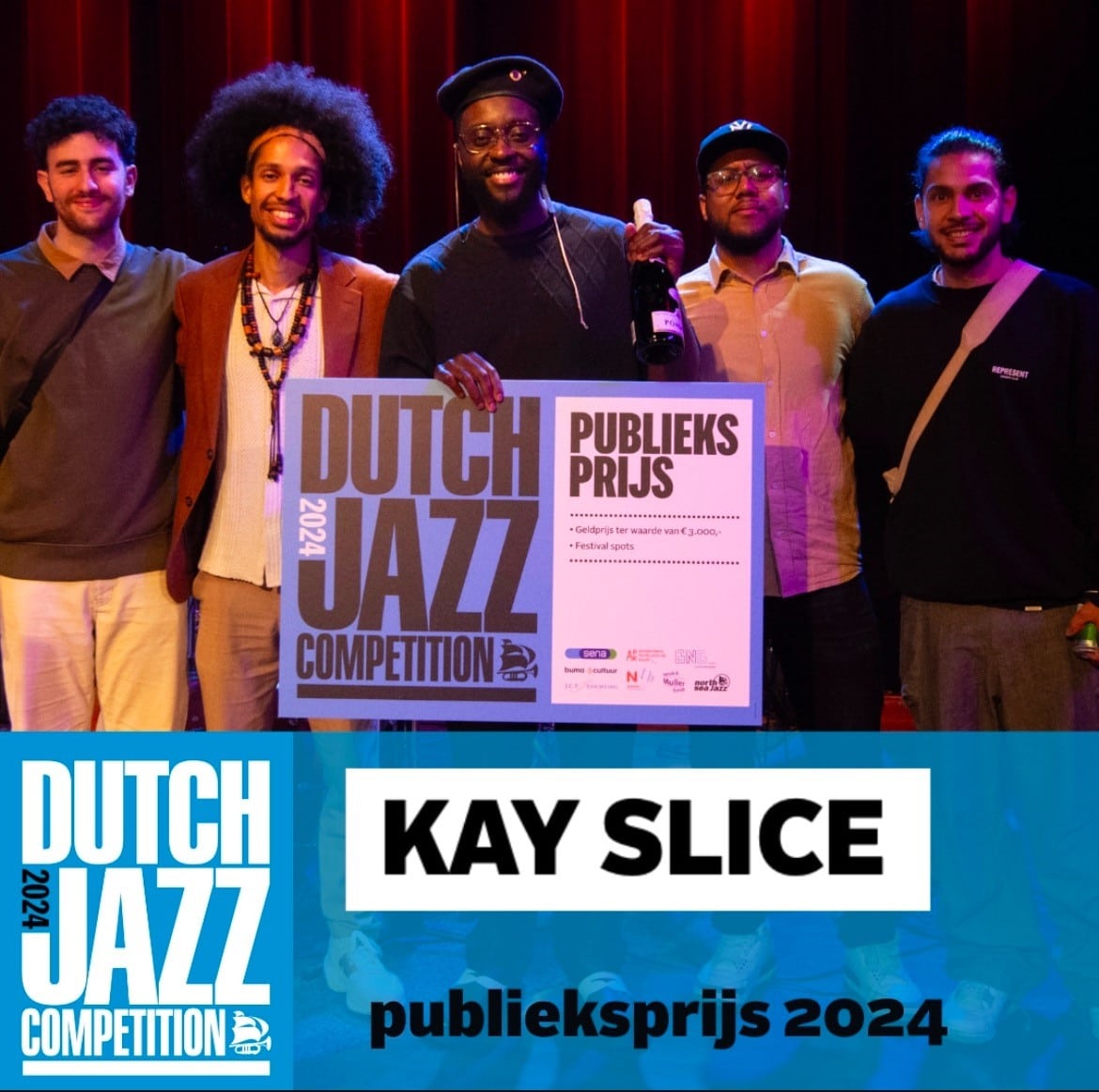 Kay Slice wint publieksprijs Dutch Jazz Competition 2024