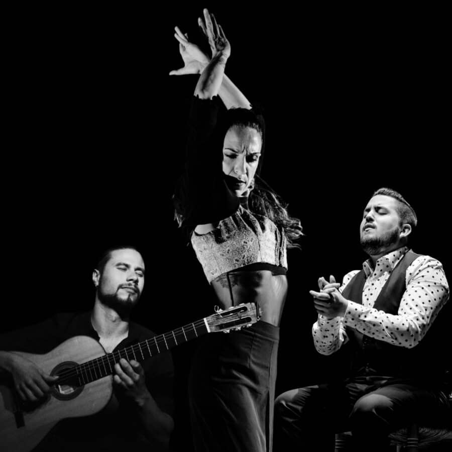 TABLAO FLAMENCO- CLAUDIA KARAPANOU, ESTEBAN MURILLO & LUCAS ARANGO