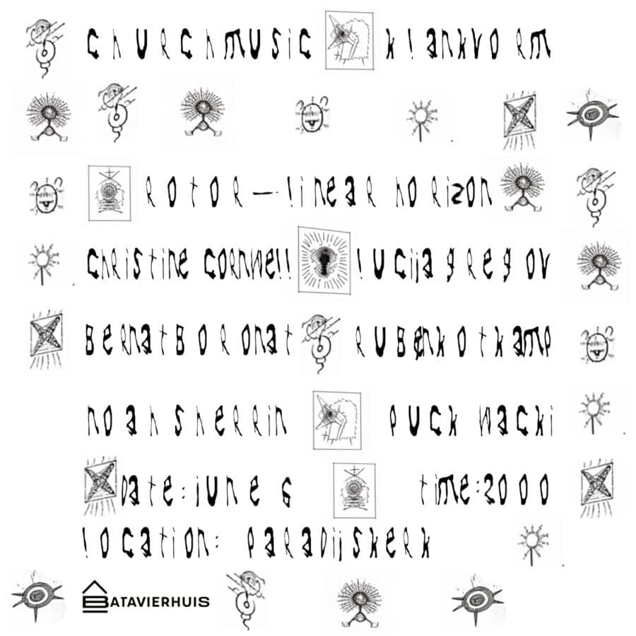 CHURCH MUSIC x Klankvorm